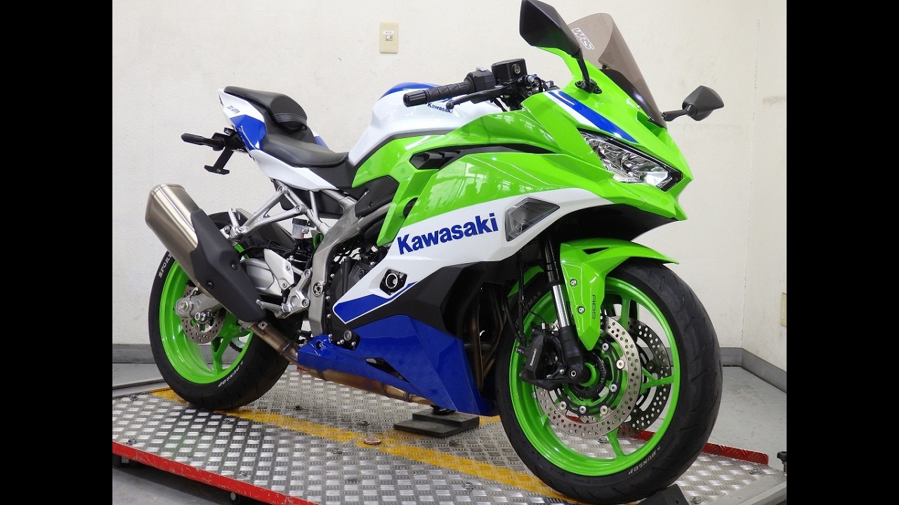 75951 KAWASAKI Ninja ZX-4RR 始動動画 40thAnnivesaryEdhition ZX400P