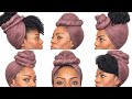 6 HEAD WRAP STYLES (Quick, Simple and Stylish)