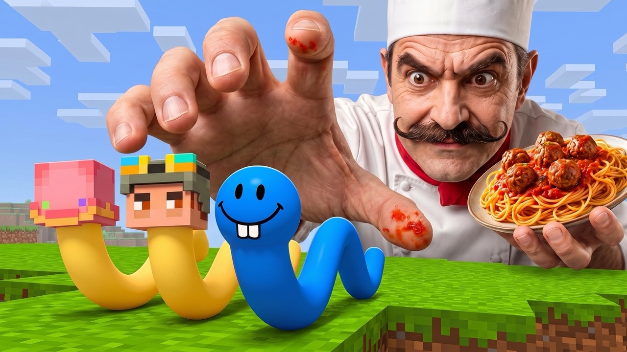 Minecraft pero somos FIDEOS