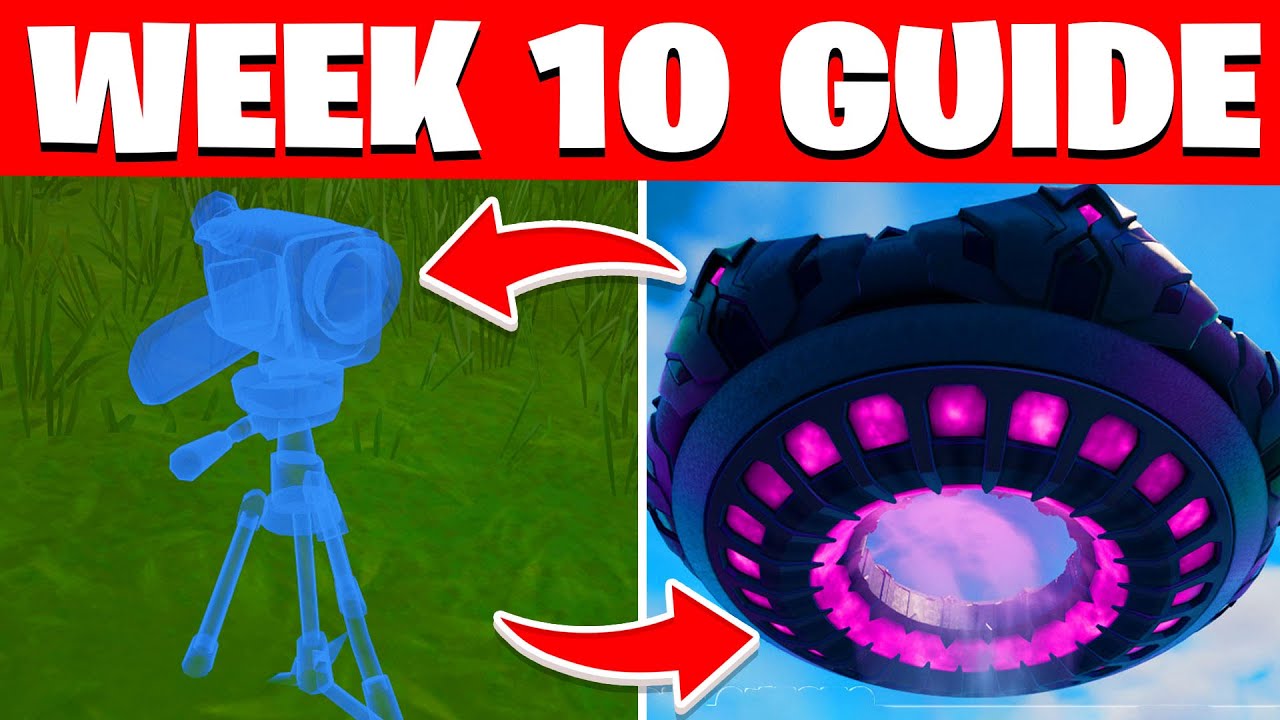 All Week 10 Legendary Quests / Challenges Fortnite Chapter 2 Season 7