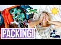 PACK WITH ME FOR A WEEK AT THE BEACH!