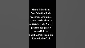 Thumbnail of Konkur nowej piosenki „do jutra” #konkurs#friends#czajnik#justek #ostry#daniel#olaf#kinia#wera #wika