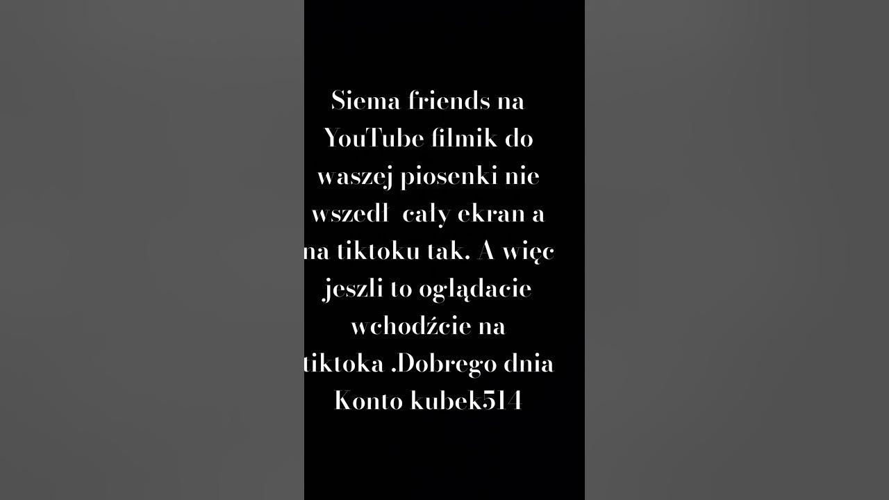 Konkur nowej piosenki „do jutra” #konkurs#friends#czajnik#justek #ostry#daniel#olaf#kinia#wera #wika