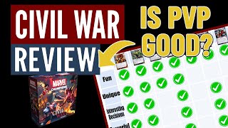 CIVIL WAR REVIEW for MARVEL CHAMPIONS & My Thoughts on PVP