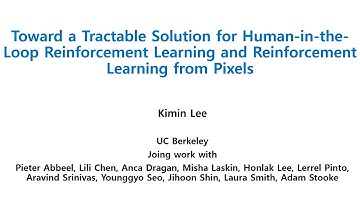 [ZC5] Toward a Tractable Solution for Human in the loop Reinforcement Learning
