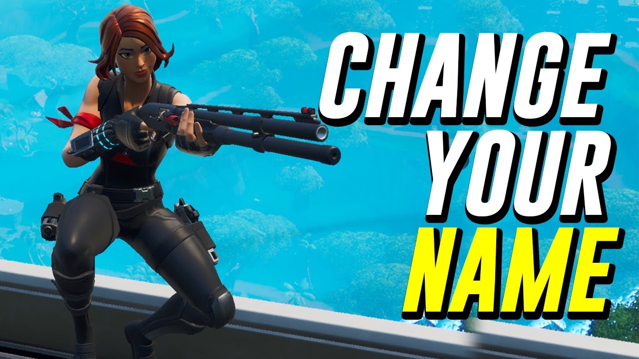 How To Change Your Fortnite Name In Season 9 How To Change Your