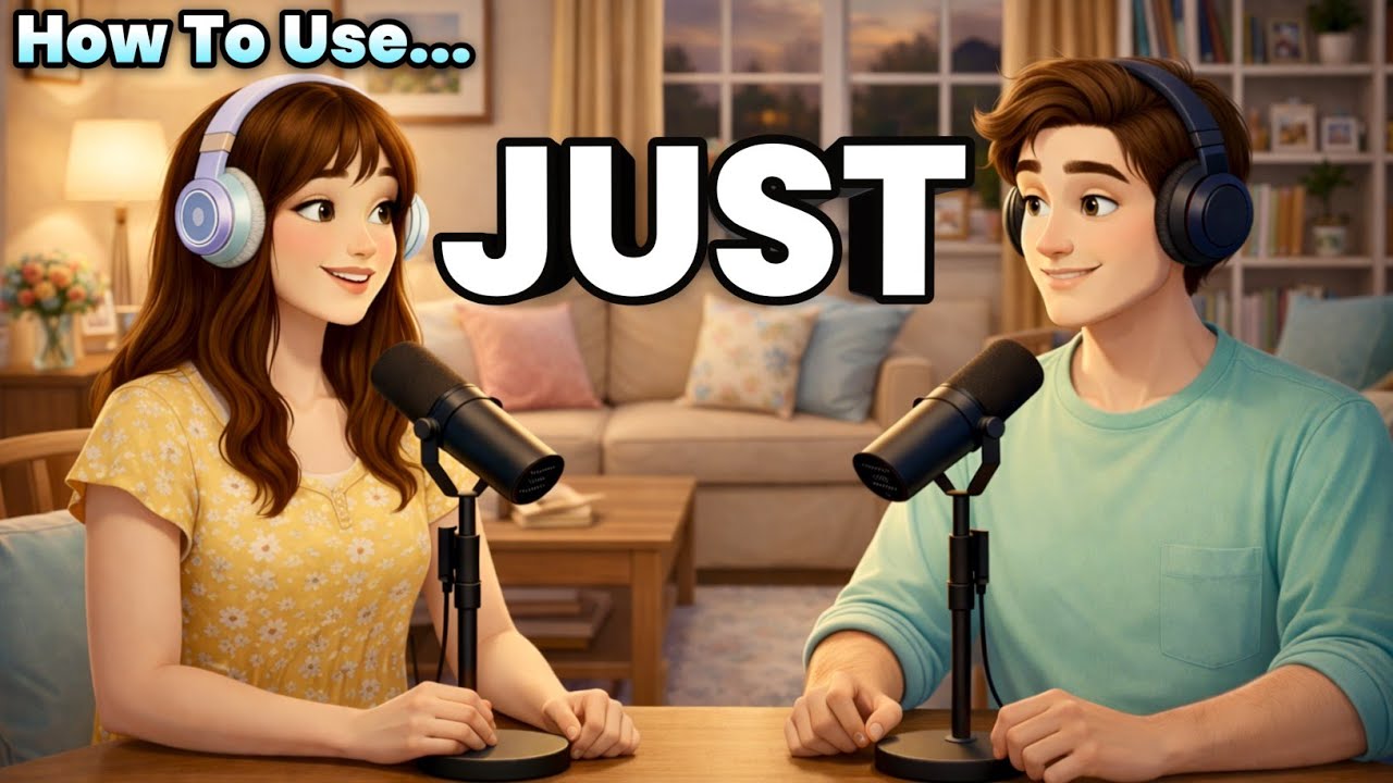 How to Use JUST in Everyday English | Daily English Conversation