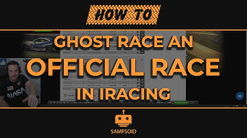 How to ghost race an official race in iRacing