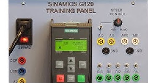 How to set parameter of G120 for fixed speed | G120 drive RPM set point parameter