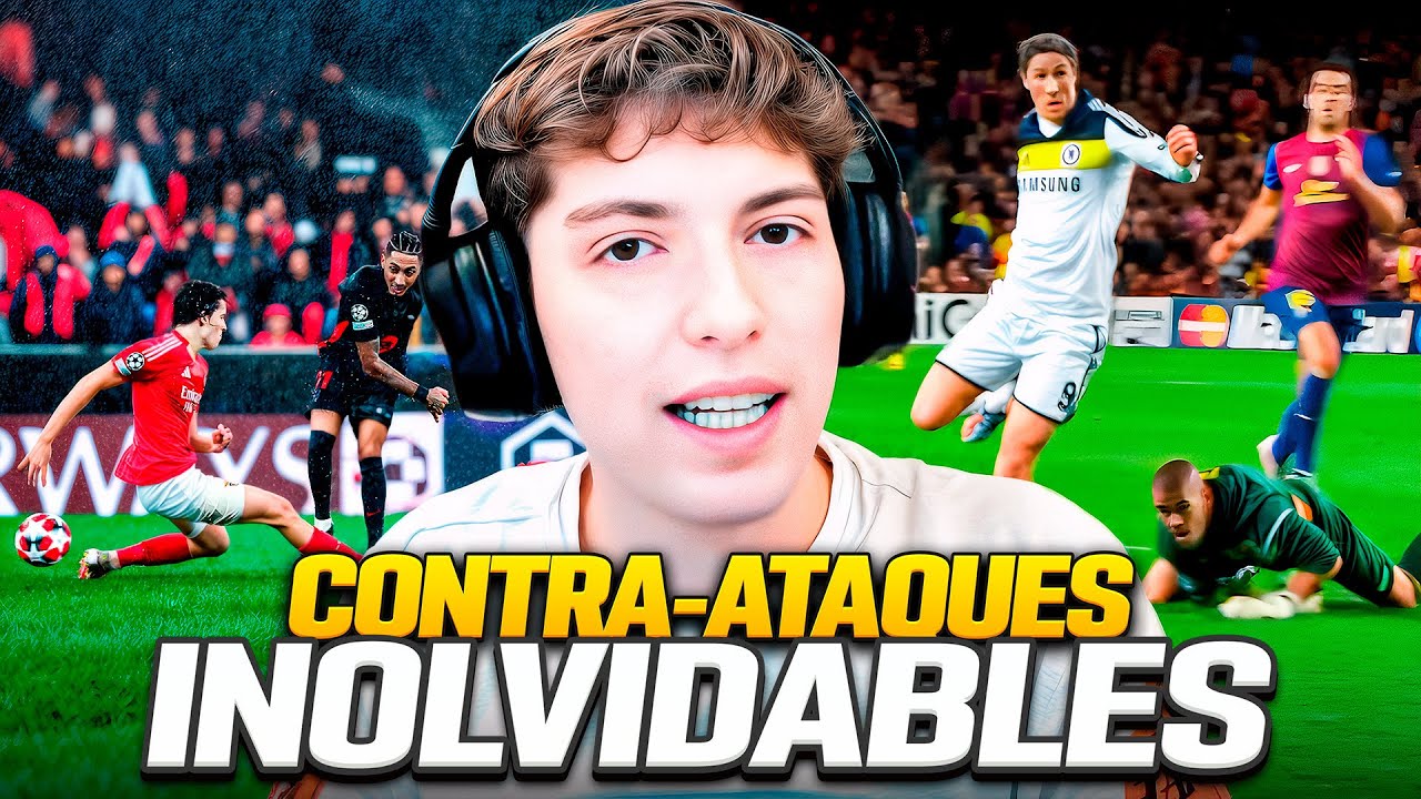 DAVOO XENEIZE REACCIONA A ''CONTRA-ATAQUES INOLVIDABLES'' EN LA HISTORIA DEL FUTBOL (2025)