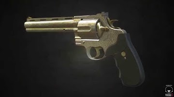 Colt Anaconda Marmoset render