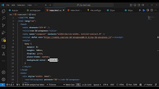Build a CSS3 3D Loading Progressbar Web Components in Browser Using HTML & Javascript