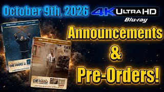 New 4K UHD Blu-ray Announcements & Pre-Orders for October 9th, 2026! 