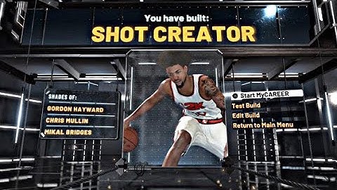 The Best 6’6 “Shot Creator” Small Forward Build on NBA 2K22 Current Gen