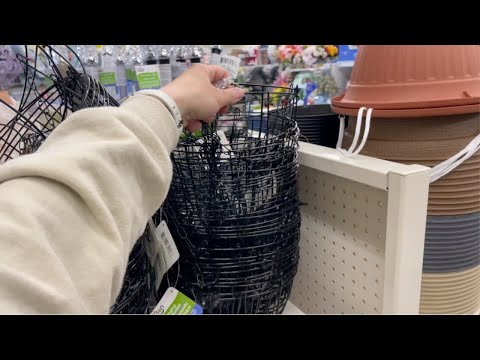 The EPIC reason people are buying up Dollar Store hanging baskets!