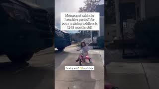 Yep It’s 💯developmentally appropriate to potty train a younger toddler. It’s a skill you can teach.
It’s a skill you can teach.
It frees them up to learn other things.
It normalizes their behavior.
It is truly their Montessori “work” at this age.
go to godiaperfree.com to learn how to potty train in 7 days or less in a Montessori-friendly kinda way
#pottytraining #diaperfree #parentinghacks #pottytrained godiaperfree Yep It’s 💯developmentally appropriate to potty train a younger toddler. It’s a skill you can teach.