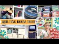 Quilting Studio & Quilting Shop Tour