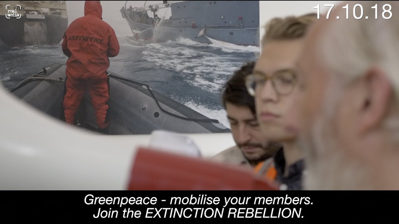 Extinction Rebellion occupy Greenpeace HQ