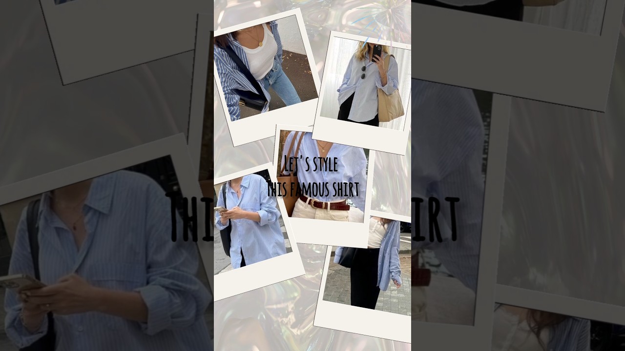 Let's style this famous Shirt 💕✨