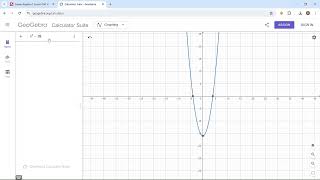 Saxon Algebra 1 Lesson 100 Video 2: Solving Quadratic Equations by Graphing