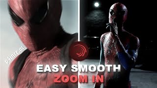 Easy smooth zoom in tutorial | alight motion tutorial