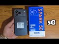 TECNO SPARK 50 5G BLACK 🖤 UNBOXING ASMR 7,000 mAh 🦾