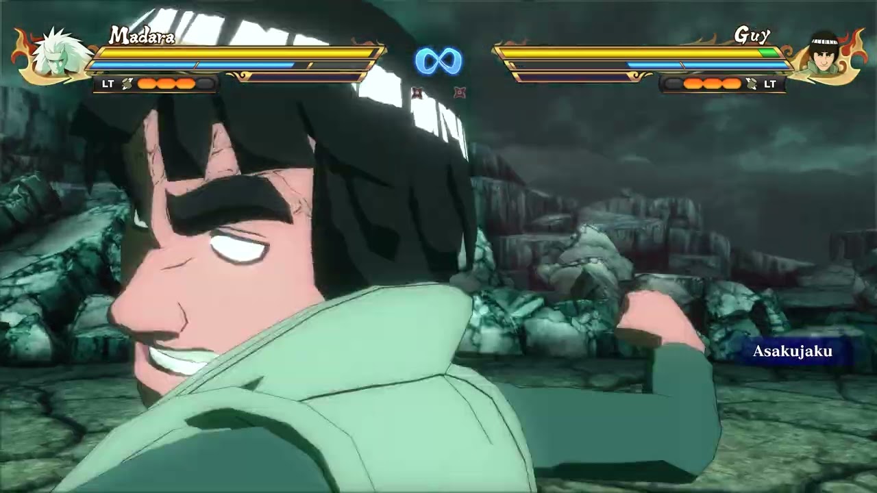 Madara (Six Paths) vs Guy (Ninja War) - Naruto X Boruto Ultimate Ninja Storm Connections
