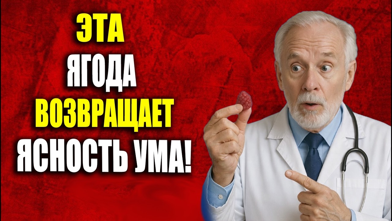 Эти ягоды помогают восстановить память и ясность ума после 50 лет!