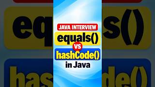 equals() vs hashCode() in Java | The Interview Rule Every Developer Must Know