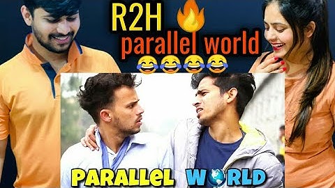 PARALLEL WORLD | Round2hell | R2h | Reaction | Husband Wife Reaction video