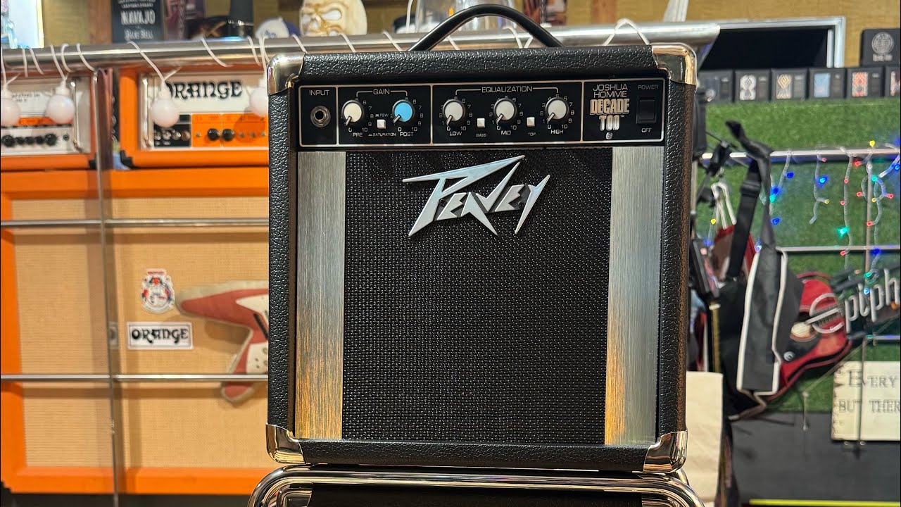 PEAVEY JOSH HOMME DECADE TOO Combo 1x10” Stack & Extension Cabinet
