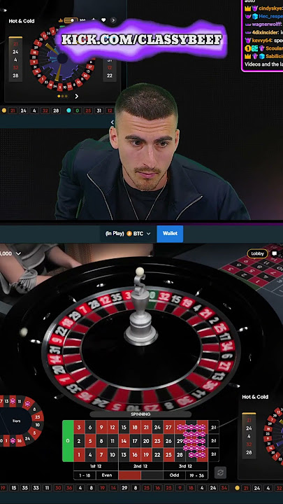$100,000 roulette huge win #beefgang #classybeef #casinogames #casino