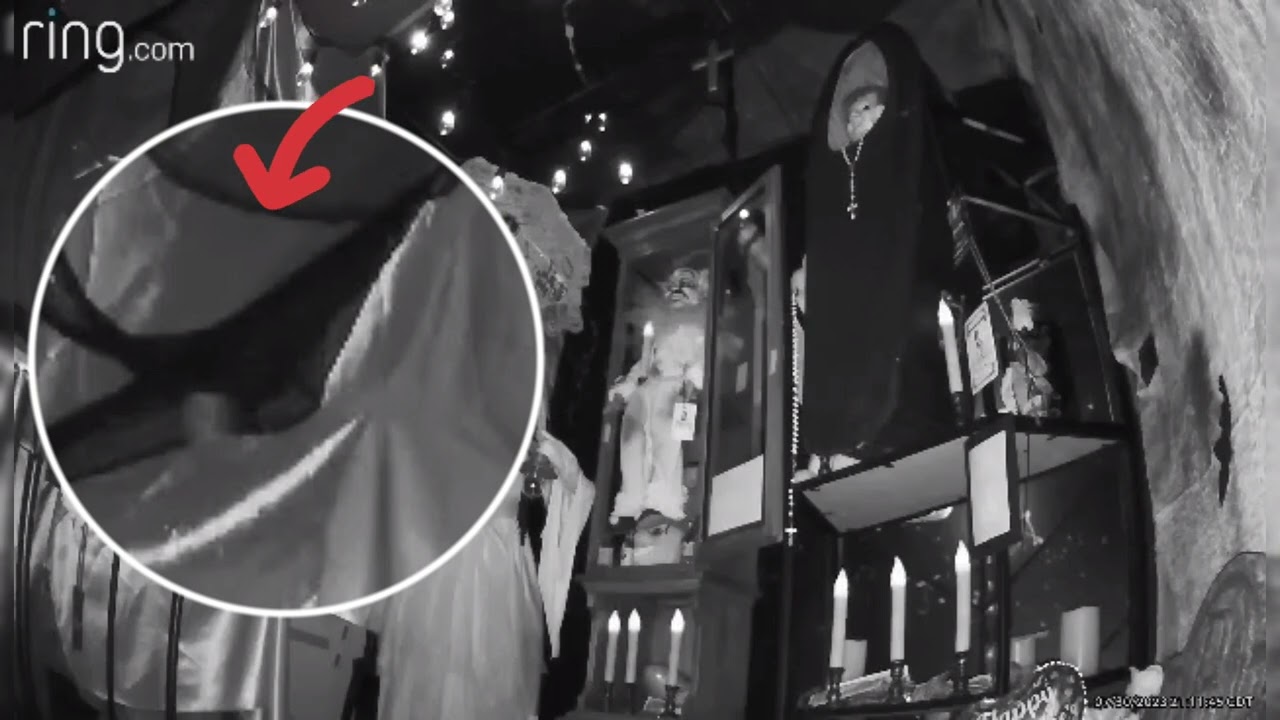 Caught on Ring Camera during our Spirit Box/EVP Session