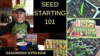 Seed Starting 101 Containers, Soil, Seeds, Lighting