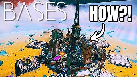There Are Some INSANE BASES You Need To See In No Mans Sky!! #ad