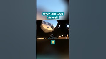 When Ark Goes Wrong!!! #gaming #arksurvivalevolved #arkascended  #ark #scary #shorts #gaming
