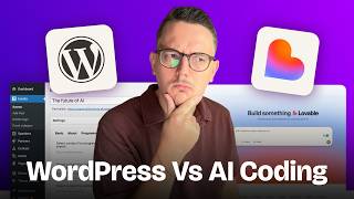 Can AI Coding (like Lovable) beat WordPress?