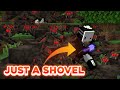 I Killed 100 Minecraft Spiders With A Shovel