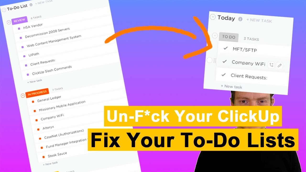 Unf*ck Your ClickUp: Fix Your Daily Task List