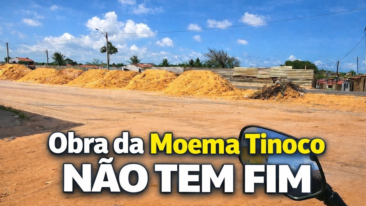 obra da Moema Tinoco na Zona Norte de Natal (RN)
