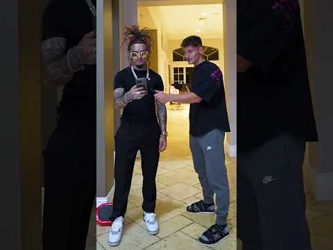 Lil Pump Face Times The Most Famous Person #shorts