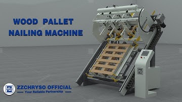 [High Efficiency] - China Wood Pallet Nailing Machine - 1 hour of 60-80 pcs pallets European type