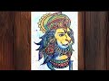 Jai Hanuman drawing | how to draw Hanuman ji| Hanuman chalisa #hanuman #ram #hanumanchalisa