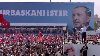 Cumhurbaşkanı Erdoğan'ın İstanbul Mitingi Konuşması