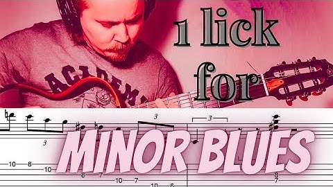 Learn 1 lick for each chord of Django