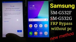 Samsung J2 Prime SM-G532F/SM-G532G Frp Bypass/Reset Google Account Lock TalkBack Not Working Fix