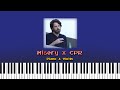 Misery x CPR Short Ver.  -  Piano &amp; Violin Cover [Sheet Music Tutorial]