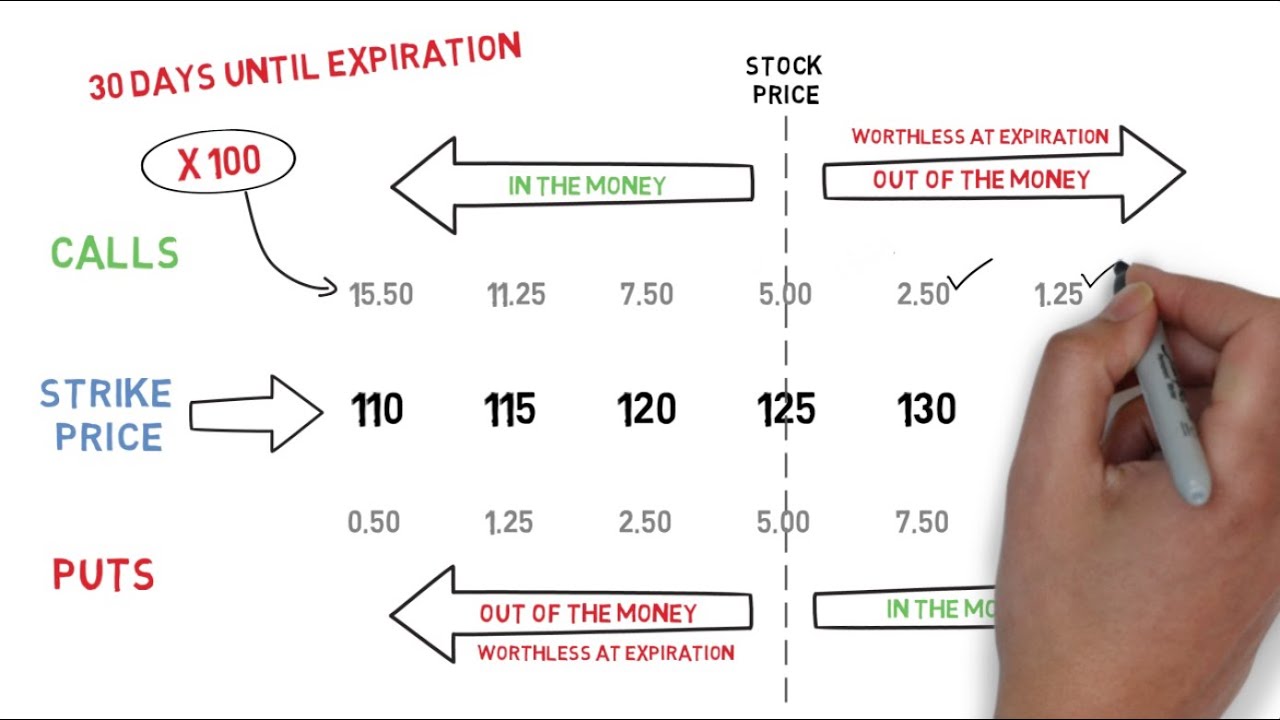 Reading Options Charts