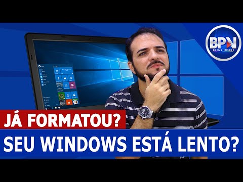 JÁ FORMATOU o Windows? Já Fez de Tudo e ele Continua LENTO? Assista esse Vídeo!!!