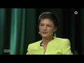 Sahra Wagenknecht im Talk am Dienstag